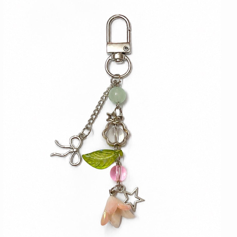 Blossom star keychain