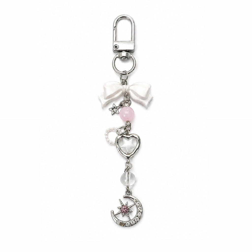 sweetheart moon keychain