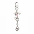 sweetheart moon keychain