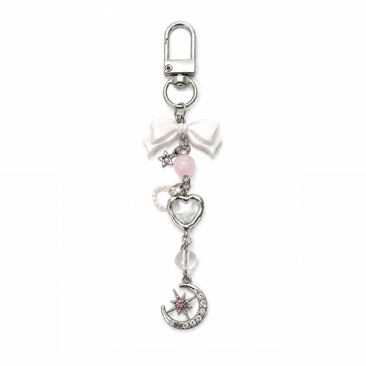 sweetheart moon keychain