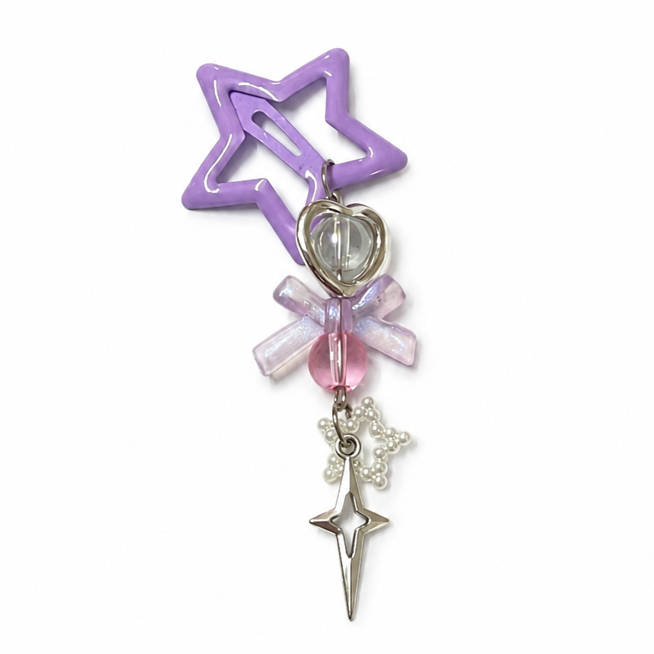 lilac star hairpin