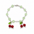 cherry bracelet