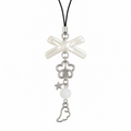 snowdrop phone charm