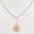 sunlit necklace