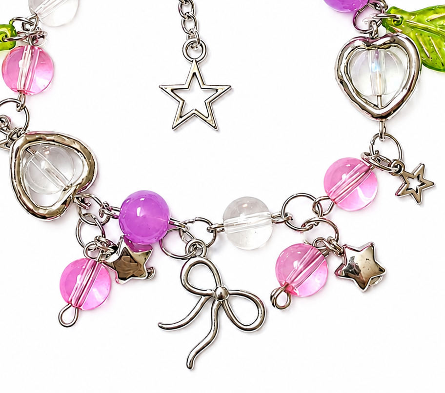 Lavender bloom bracelet